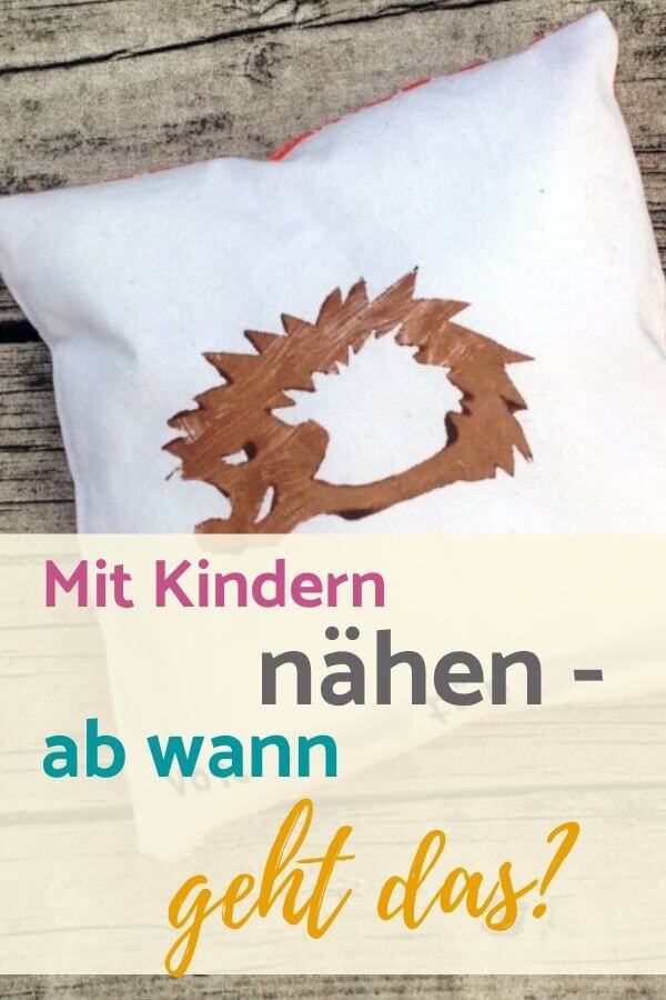 Mit Kindern nähen - ab wann geht das?