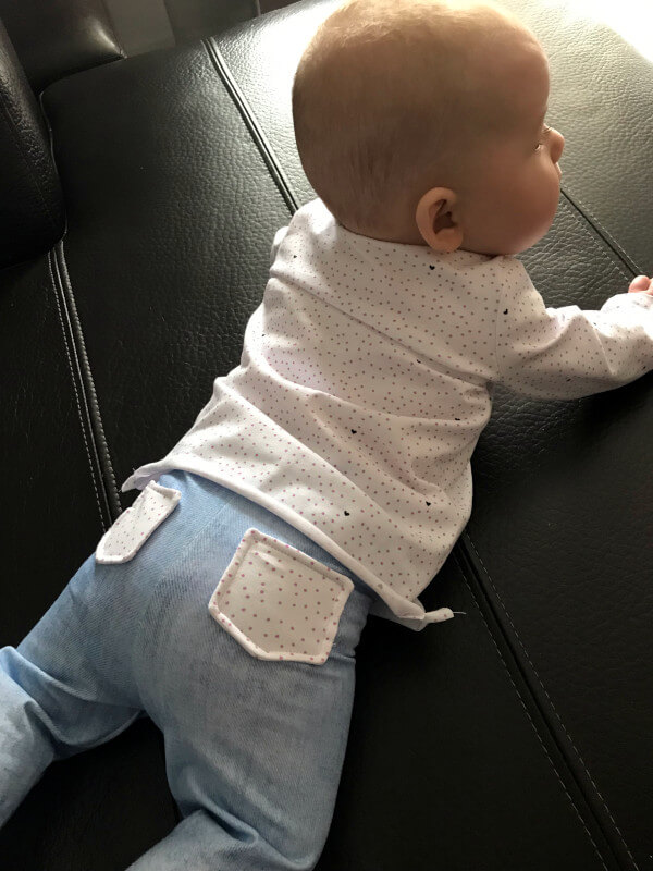 Baby-Leggings mit Taschen nähen