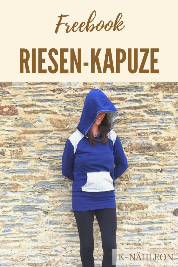 Freebook Riesen-Kapuze für Damen 