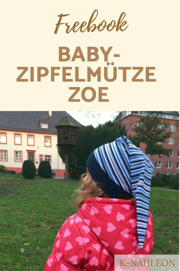 Freebook Zipfelmütze Zoe mit Streifen