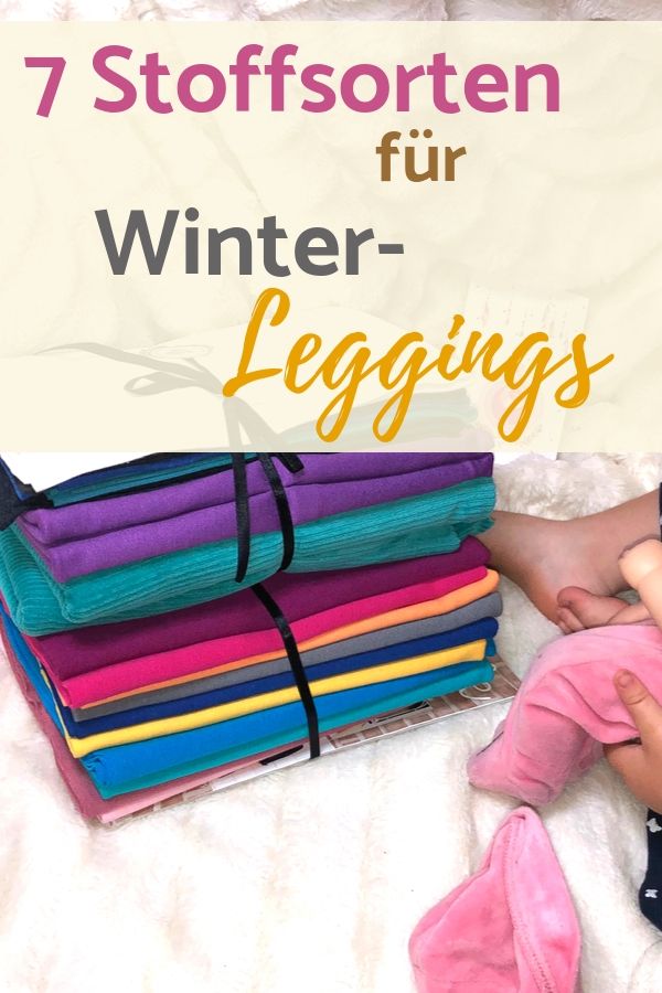 7 Stoffsorten für Winter-Leggings