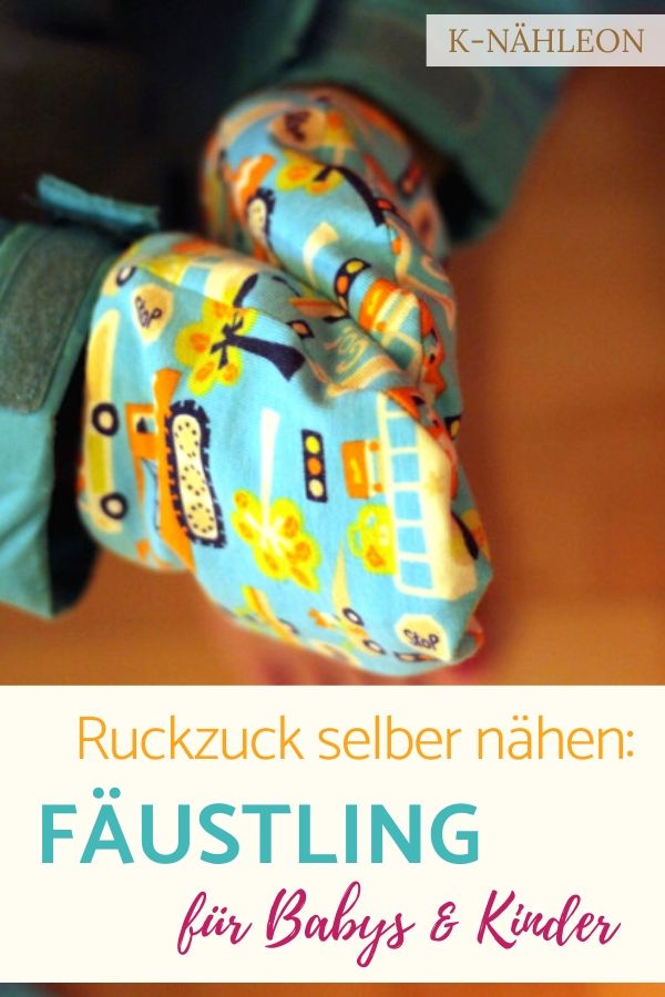 Ruckzuck selber Fäustlinge für Jungen nähen