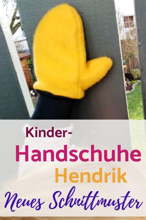 Kinder-Handschuhe Hendrik - Neues Schnittmuster