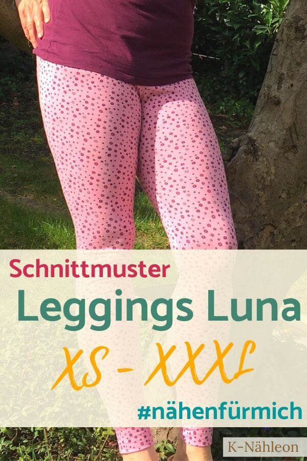 Schnittmuster Leggings Luna XS-XXXL