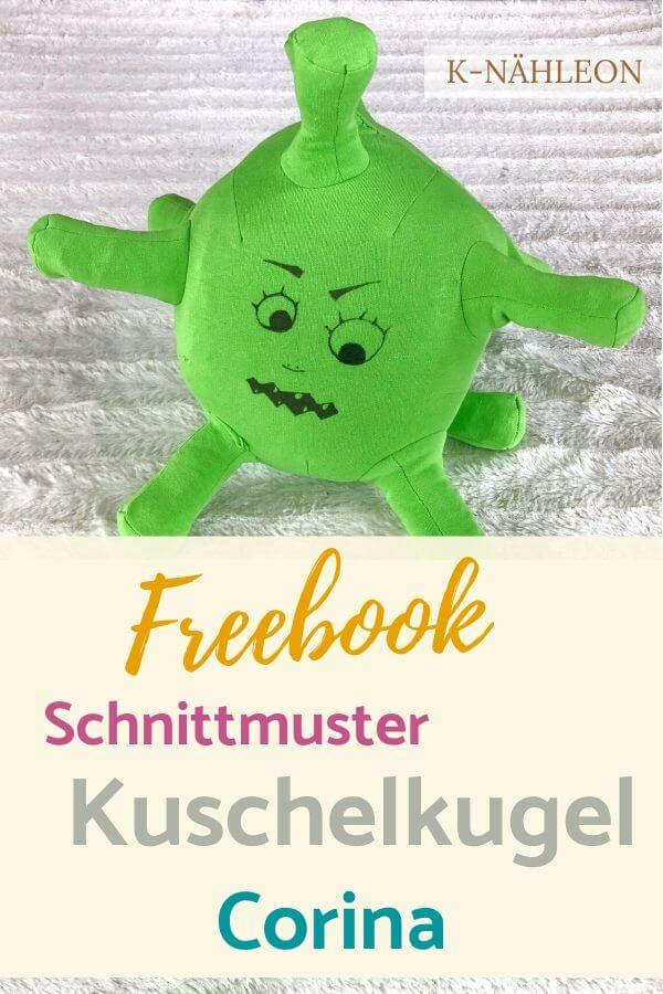 Freebook Schnittmuster Kuschelkugel Corina