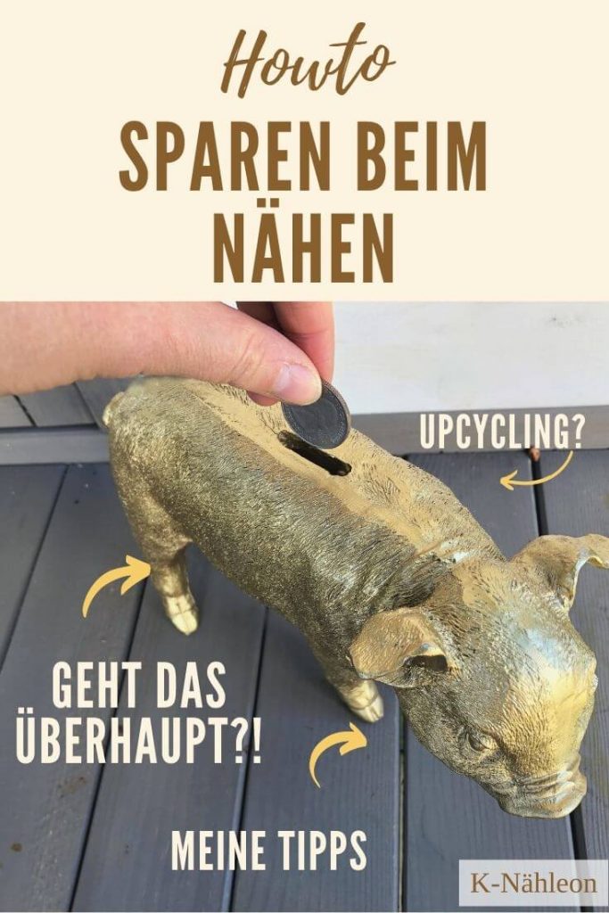 Howto Sparen beim Nähen