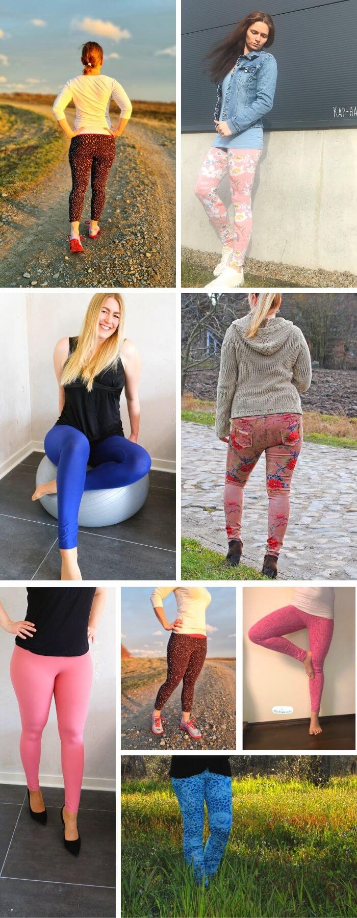 Leggings Luna nähen XS, S, M, L, XL, XXL, XXXL